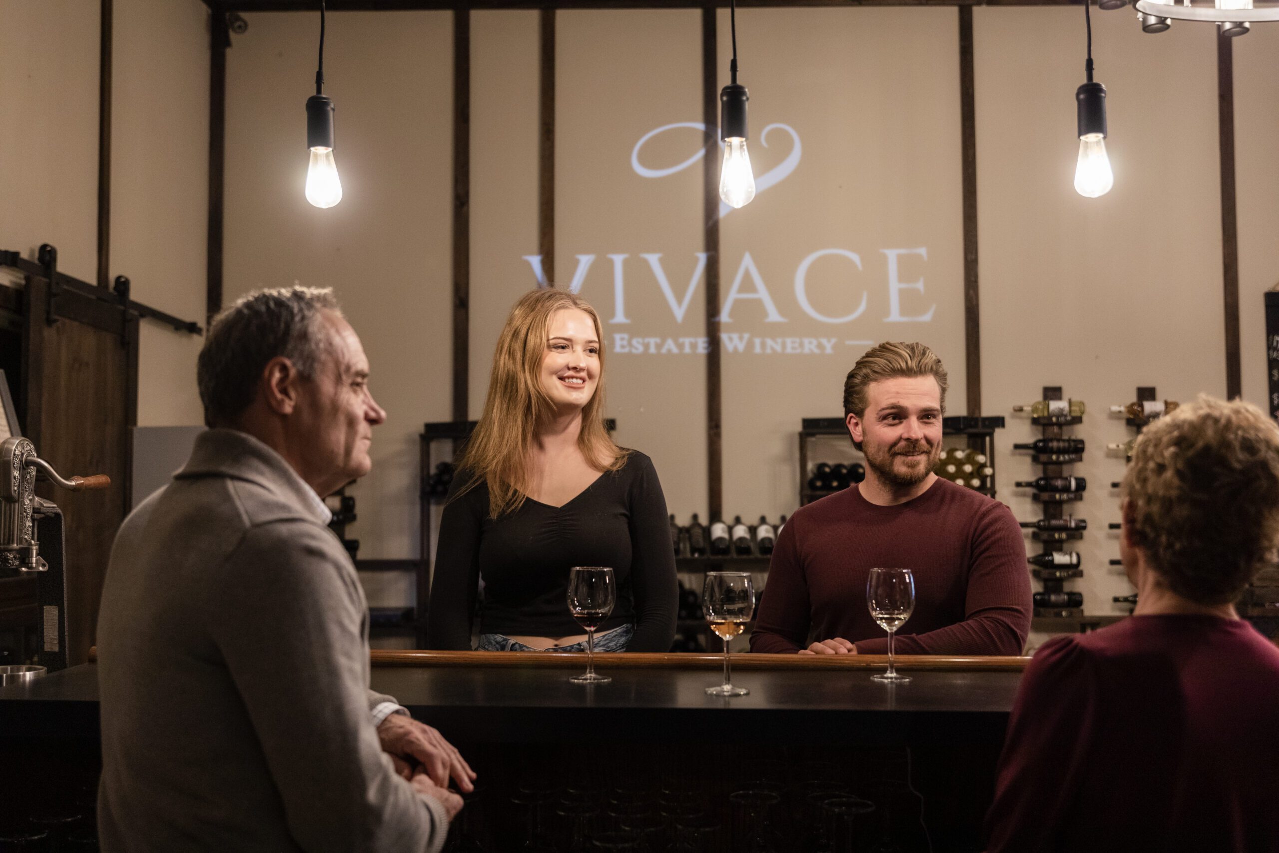 Vivace Estate Winery tasting room