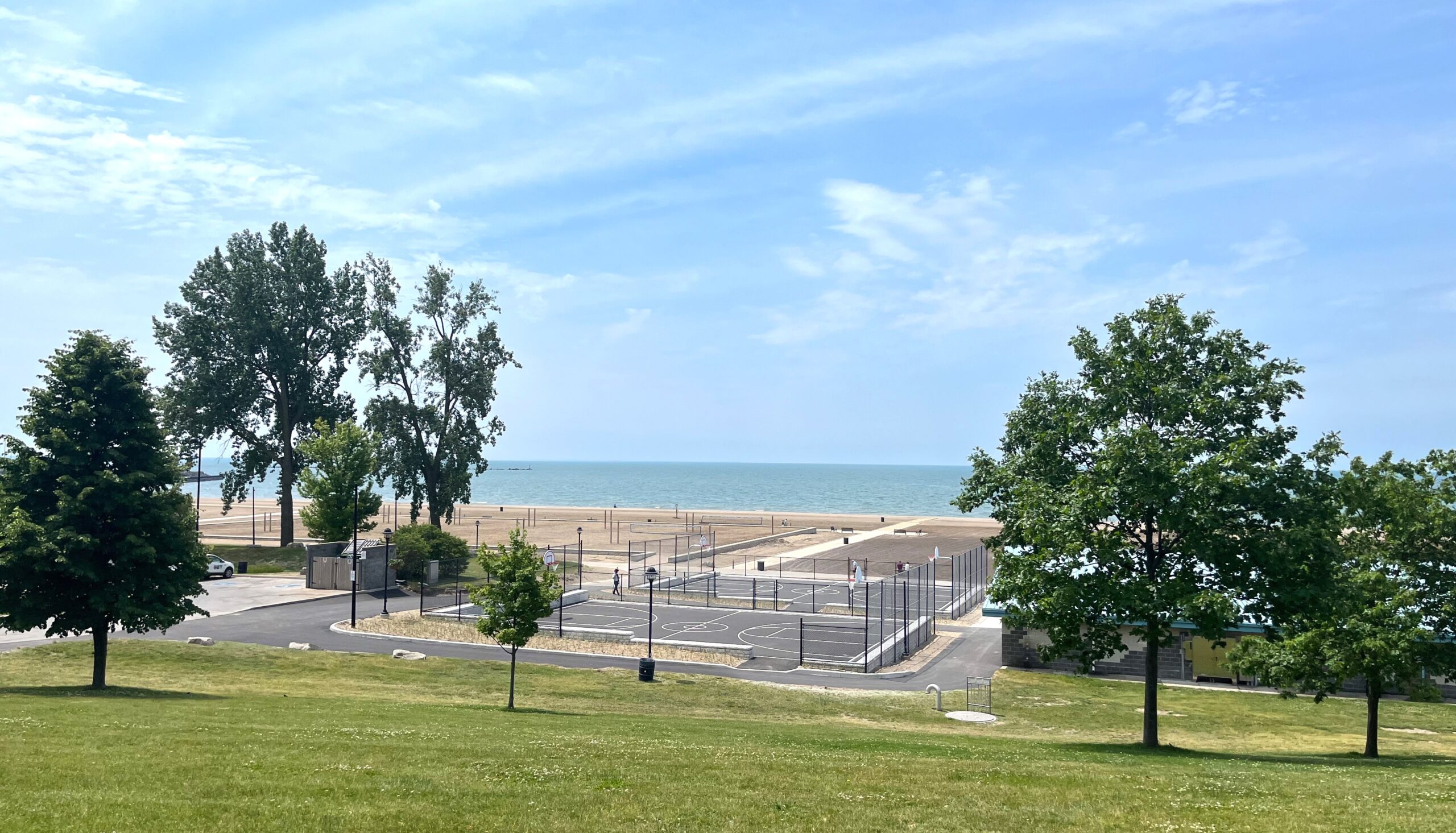 Seacliff Park recreation courts